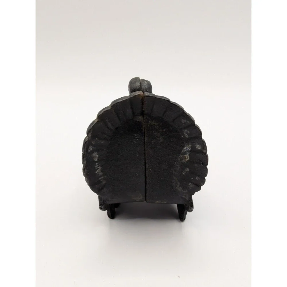 Antique Cast Iron Turkey Still Bank A.C. Williams Co. 1920s